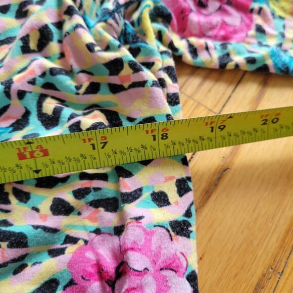 Torrid Super Soft Knit Top V-Neck Floral & Animal Print Criss-Cross Detail Size - Picture 7 of 7